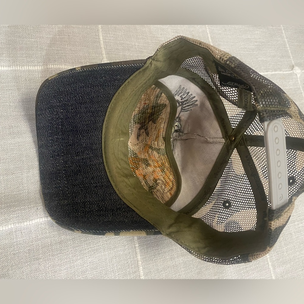 Ed Hardy  Jeweled Tiger Camo Hat - Picture 7 of 8